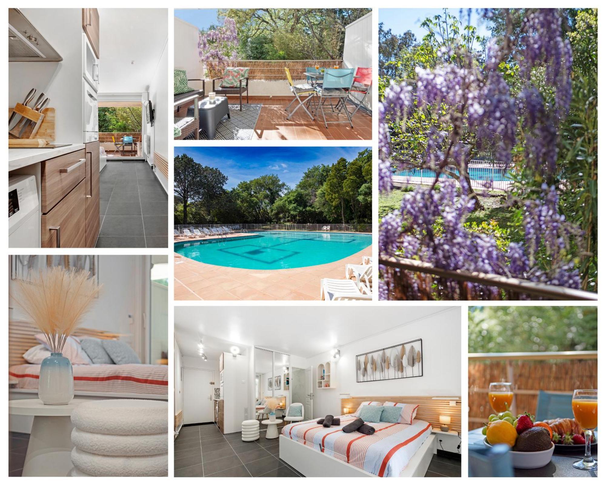 サントロペCasa Laura -Parking - Poolアパートメント エクステリア 写真